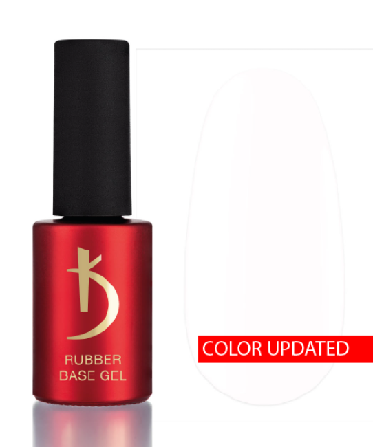 Rubber Base Gel Basic collection, Milky, 7 ml